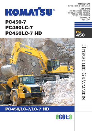 क्रॉलर एक्सकेवेटर Komatsu PC450LC-7