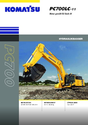 क्रॉलर एक्सकेवेटर Komatsu PC700LC-11E0