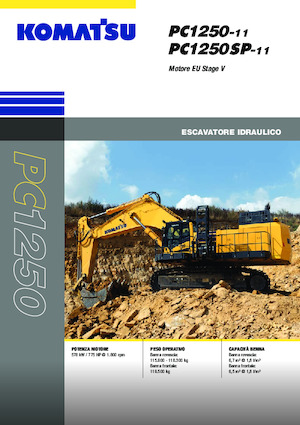 क्रॉलर एक्सकेवेटर Komatsu PC1250-11E0