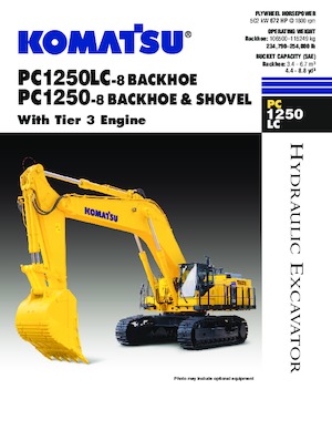 क्रॉलर एक्सकेवेटर Komatsu PC1250-8