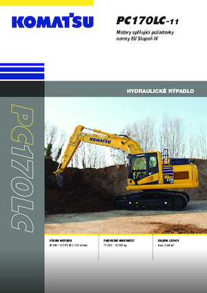 क्रॉलर एक्सकेवेटर Komatsu PC170LC-11