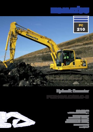क्रॉलर एक्सकेवेटर Komatsu PC210-8