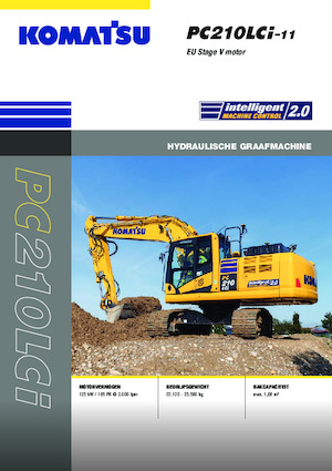 क्रॉलर एक्सकेवेटर Komatsu PC210LCi-11E0