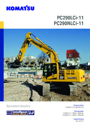 क्रॉलर एक्सकेवेटर Komatsu PC290NLCi-11E0