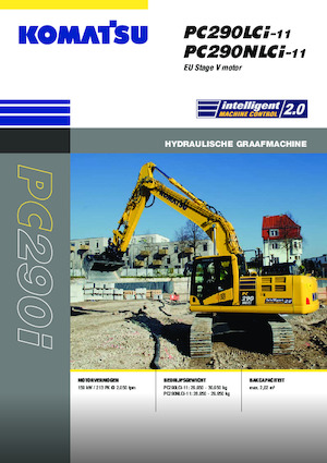 क्रॉलर एक्सकेवेटर Komatsu PC290NLCi-11E0