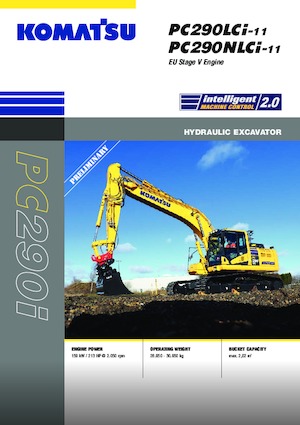 क्रॉलर एक्सकेवेटर Komatsu PC290LCi-11E0