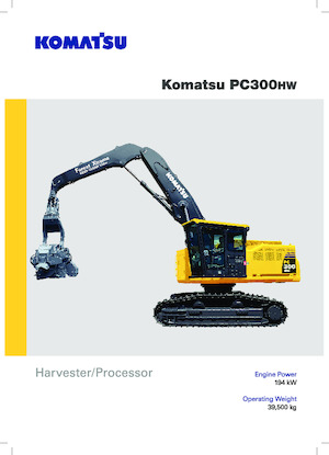 क्रॉलर एक्सकेवेटर Komatsu PC300HW