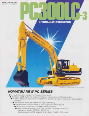 क्रॉलर एक्सकेवेटर Komatsu PC650LC-3