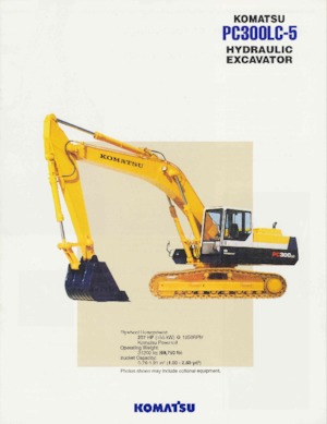 क्रॉलर एक्सकेवेटर Komatsu PC300LC-5