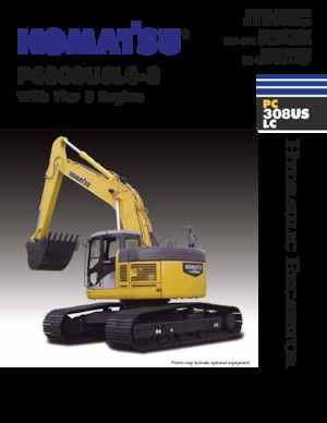 क्रॉलर एक्सकेवेटर Komatsu PC308US-LC-3