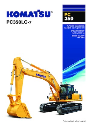 क्रॉलर एक्सकेवेटर Komatsu PC350LC-7