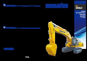 क्रॉलर एक्सकेवेटर Komatsu PC350LC-8MO
