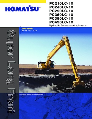 क्रॉलर एक्सकेवेटर Komatsu PC490LC-10