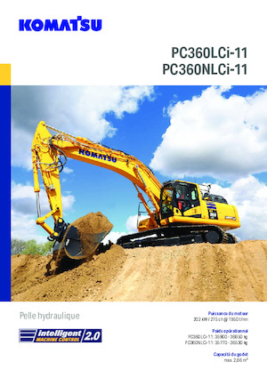 क्रॉलर एक्सकेवेटर Komatsu PC360LCi-11 