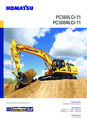 क्रॉलर एक्सकेवेटर Komatsu PC360LCi-11 