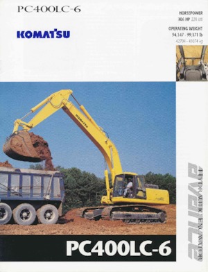 क्रॉलर एक्सकेवेटर Komatsu PC400LC-6