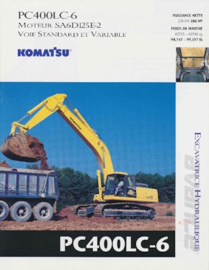 क्रॉलर एक्सकेवेटर Komatsu PC400LC-6
