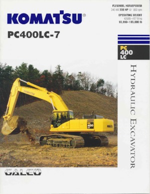 क्रॉलर एक्सकेवेटर Komatsu PC400LC-7