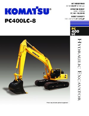 क्रॉलर एक्सकेवेटर Komatsu PC400LC-8