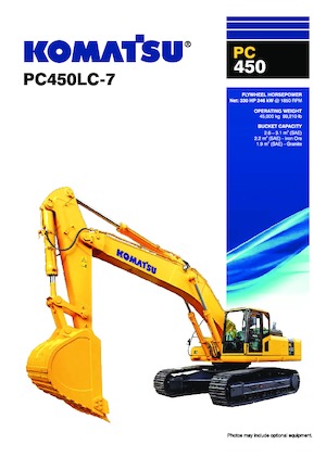 क्रॉलर एक्सकेवेटर Komatsu PC450LC-7