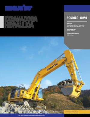 क्रॉलर एक्सकेवेटर Komatsu PC500LC-10M0