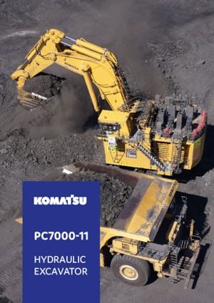क्रॉलर एक्सकेवेटर Komatsu PC7000-11 