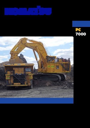 क्रॉलर एक्सकेवेटर Komatsu PC7000-6 
