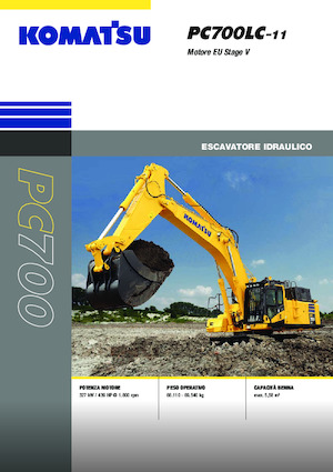 क्रॉलर एक्सकेवेटर Komatsu PC700LC-11E0