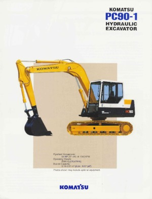 क्रॉलर एक्सकेवेटर Komatsu PC90-1