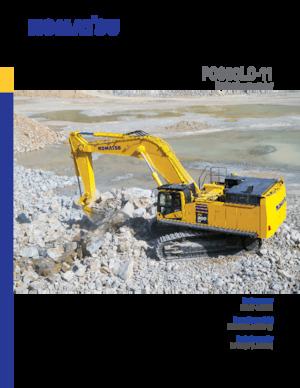 क्रॉलर एक्सकेवेटर Komatsu PC900LC-11E0