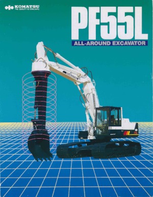 क्रॉलर एक्सकेवेटर Komatsu PF55L