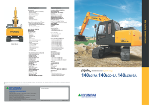 क्रॉलर एक्सकेवेटर Hyundai R 140 LC 7A