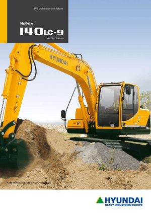 क्रॉलर एक्सकेवेटर Hyundai R 140 LC-9