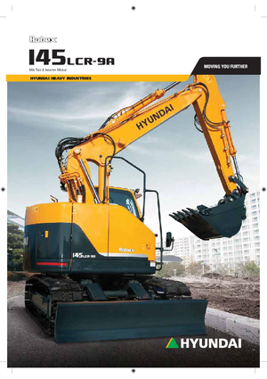 क्रॉलर एक्सकेवेटर Hyundai R 145 LCR-9 A