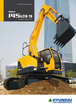 क्रॉलर एक्सकेवेटर Hyundai R 145 LCR 9