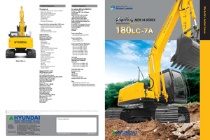 क्रॉलर एक्सकेवेटर Hyundai R 180 LC 7A