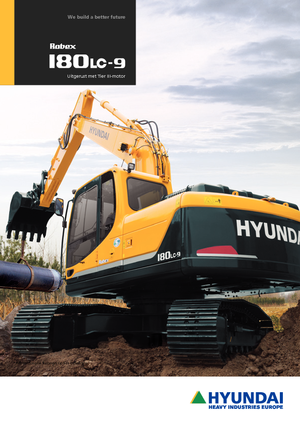 क्रॉलर एक्सकेवेटर Hyundai R 180 LC 9