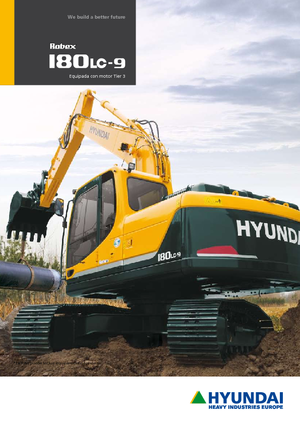 क्रॉलर एक्सकेवेटर Hyundai R 180 LC 9