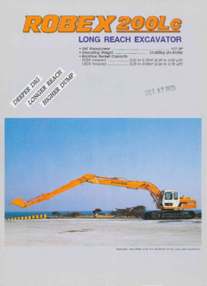 क्रॉलर एक्सकेवेटर Hyundai R 200LCLR