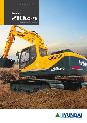 क्रॉलर एक्सकेवेटर Hyundai R 210 LC 9