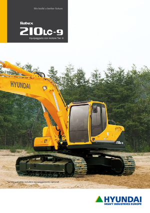 क्रॉलर एक्सकेवेटर Hyundai R 210 LC 9