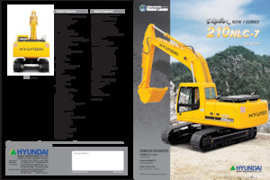 क्रॉलर एक्सकेवेटर Hyundai R 210NLC-7