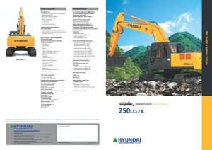 क्रॉलर एक्सकेवेटर Hyundai R 250 LC 7A