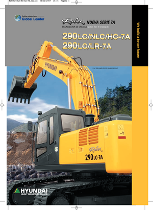 क्रॉलर एक्सकेवेटर Hyundai R 290 LC 7A