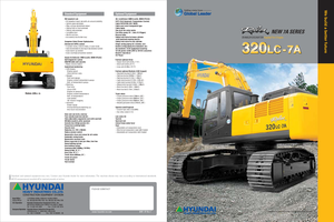 क्रॉलर एक्सकेवेटर Hyundai R 320 LC 7A