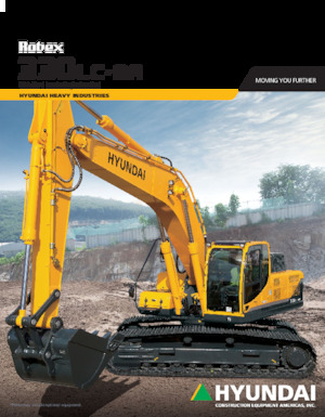 क्रॉलर एक्सकेवेटर Hyundai R 330LC-9A