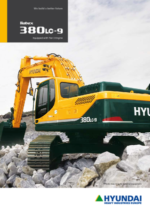 क्रॉलर एक्सकेवेटर Hyundai R 380 LC 9