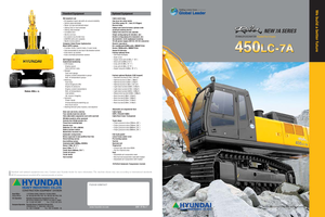 क्रॉलर एक्सकेवेटर Hyundai R 450 LC 7A