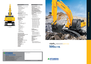 क्रॉलर एक्सकेवेटर Hyundai R 500 LC 7A