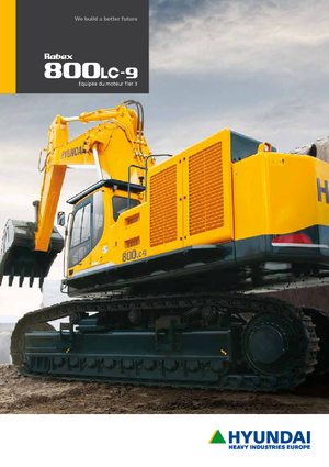 क्रॉलर एक्सकेवेटर Hyundai R 800 LC-9 A